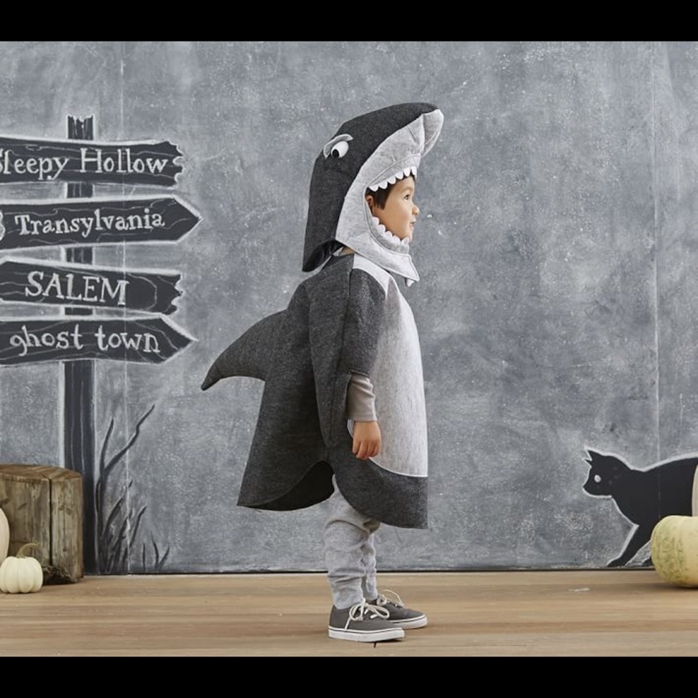 Shark costume Pottery Barn Kids